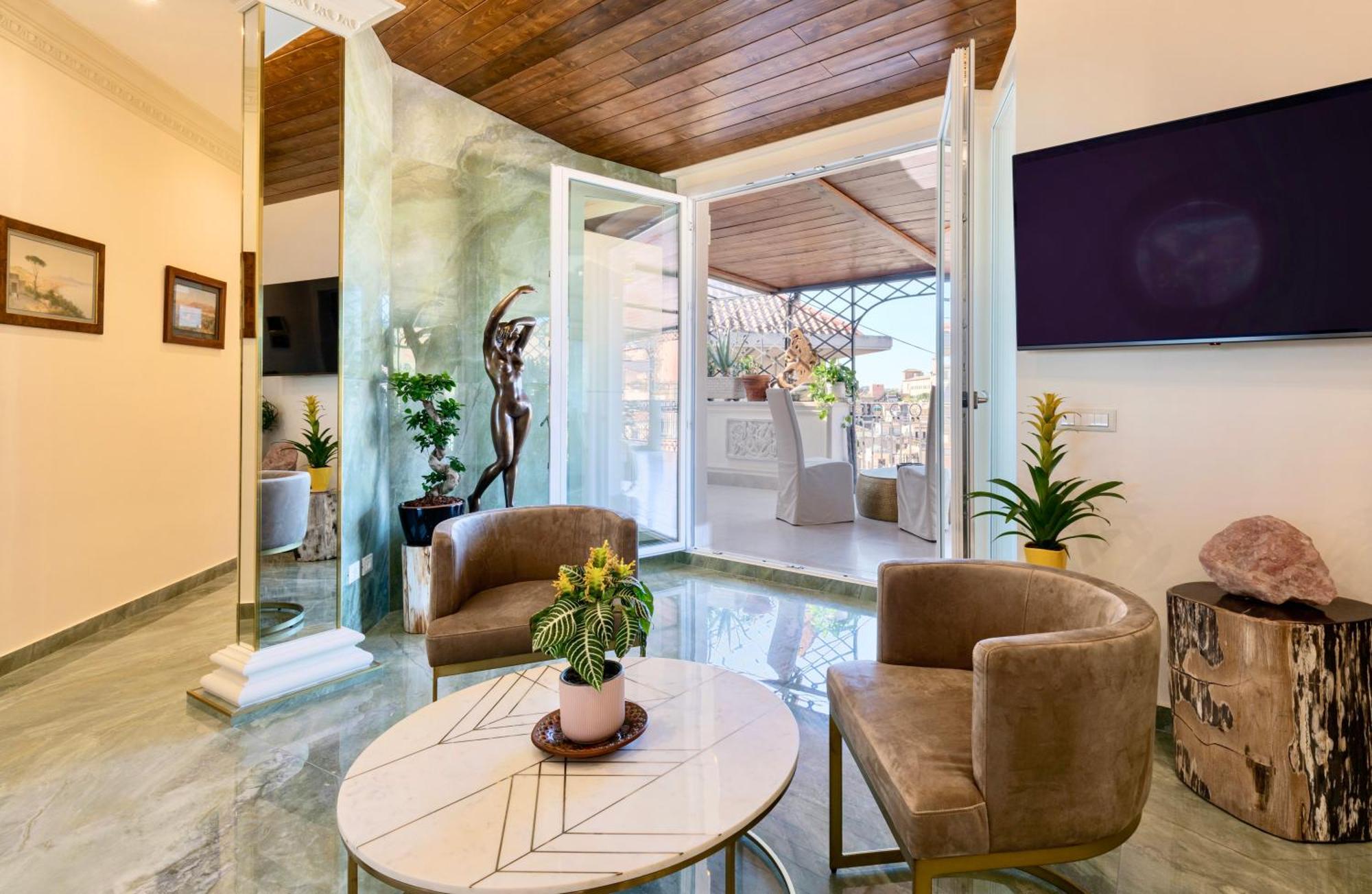 Atticus Forum Romanum Luxury Penthouse Lejlighed Eksteriør billede